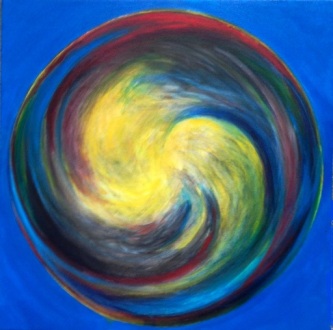 Air bubble spiral #3 c.Bruckner 2018